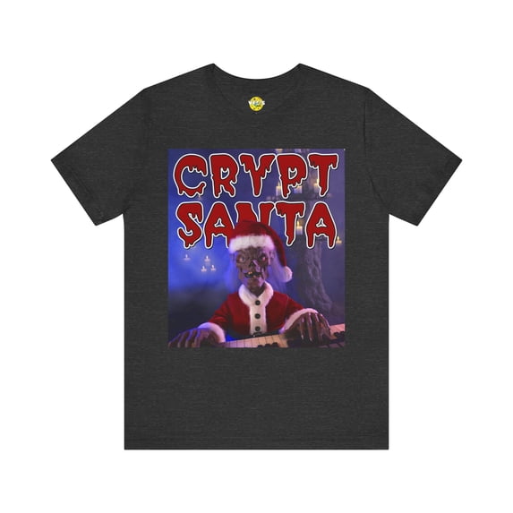 Crypt Keeper Christmas Santa Claus tshirt - Horror character Santa Claus
