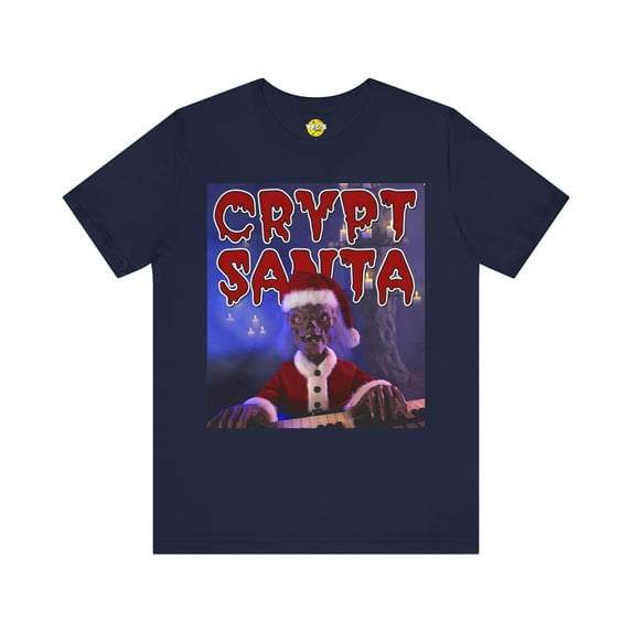 Crypt Keeper Christmas Santa Claus tshirt - Horror character Santa Claus
