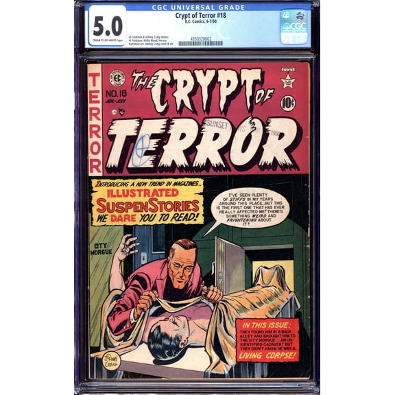 Crypt of Terror #18 - CGC 5 Comic Book