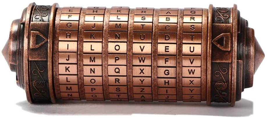 Cryptex Da Vinci Code Mini Cryptex Lock Puzzle Boxes with Hidden ...