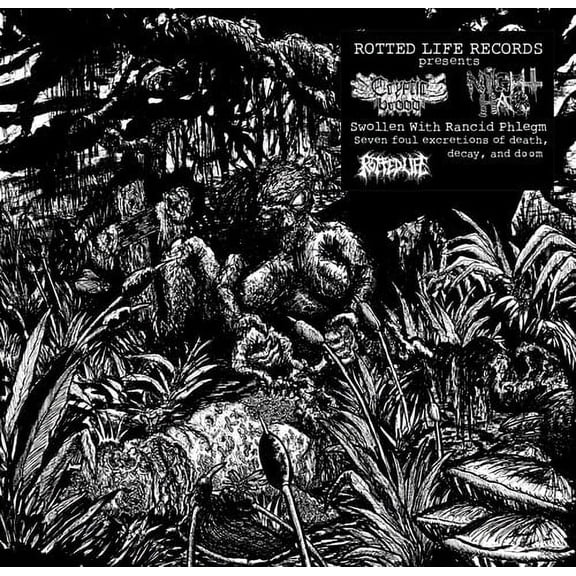Cryptic Brood & Night Hag - Swollen With Rancid Phlegm - Music & Performance - Vinyl