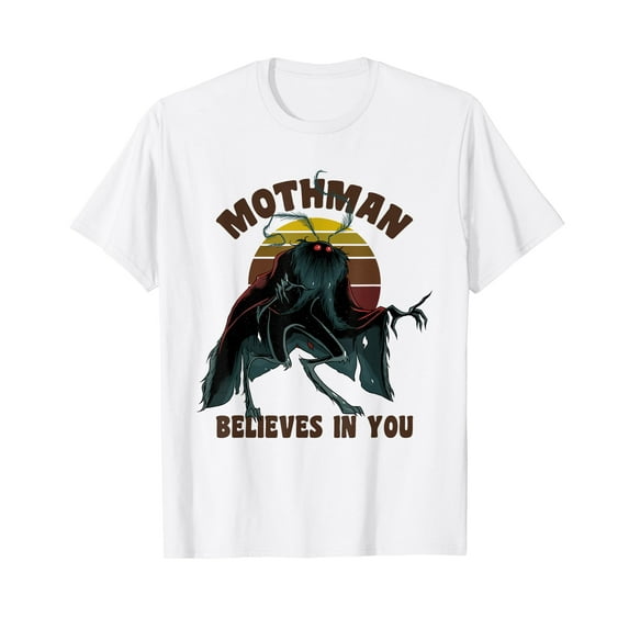 Cryptid Mothman Shirt Believe in Yourself Cryptozoology T-Shirt
