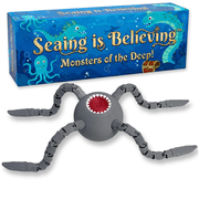 Cryptid Ocean Chomper Figure   Deep Ocean Creature Collectibles for Dioramas & Display Serpent Desktop Display, Altered Reality Mythological Creature Statue