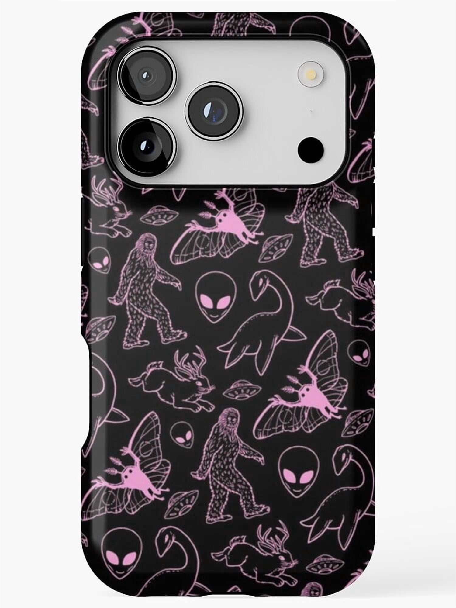 Cryptid Pattern 2 Mysterious Spooky Forest Folklore Aesthetic Tough ...