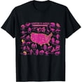 thumbnail image 1 of Cryptid Shirt Monster of America Educational Cryptozoology T-ShirtMen and women, Black T-shirt, size: Extra large, 1 of 4