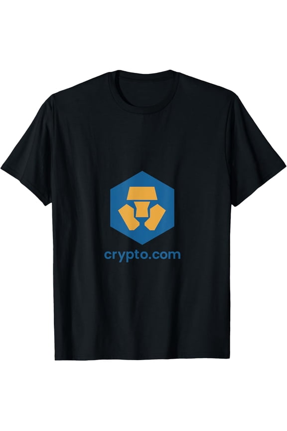 Crypto Coin CRO Logo Image Cryptocurrency T-Shirt
