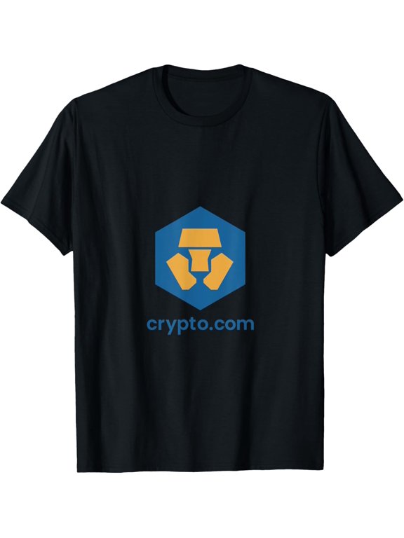 Crypto Coin CRO Logo Image Cryptocurrency T-Shirt