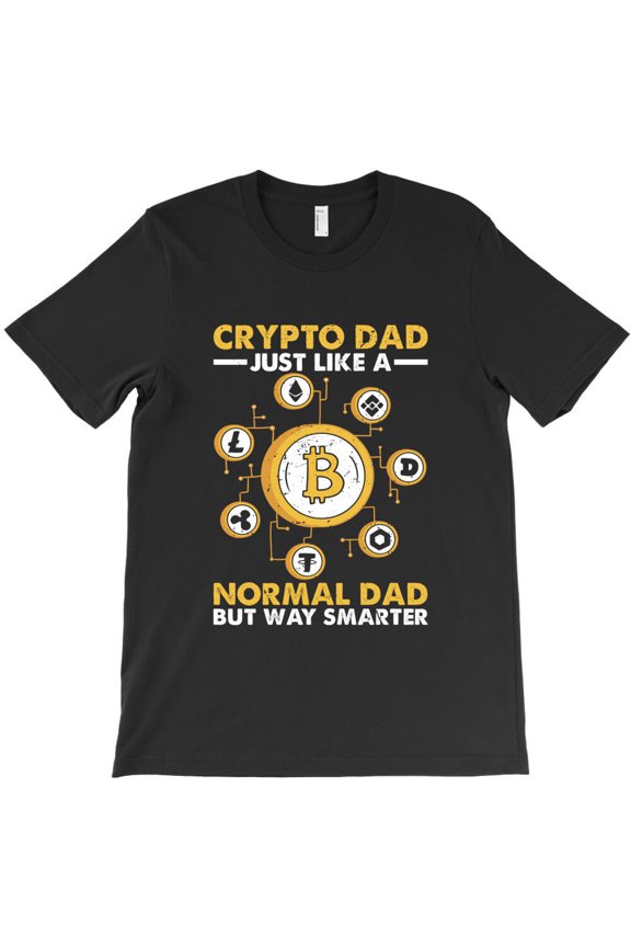 Crypto Dad H226, Comfortable Unisex Graphic Shirt – Up to 5XL Available