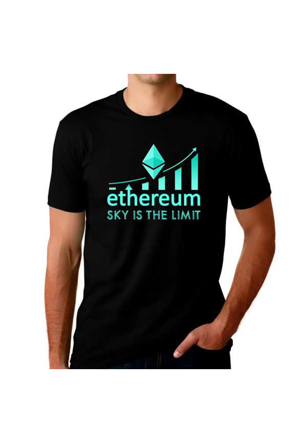 Crypto Shirt for Men Crypto Gifts Ethereum Crypto Currency Ethereum Shirt Blockchain Ethereum Shirt