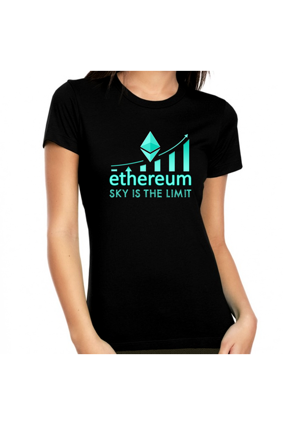 Crypto Shirts for Women Crypto Gifts Ethereum Crypto Currency Ethereum Shirt Blockchain Ethereum Shirt
