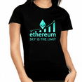 thumbnail image 1 of Crypto Shirts for Women Plus Size Ethereum Crypto Currency Ethereum Shirt Blockchain Ethereum Shirt, 1 of 5