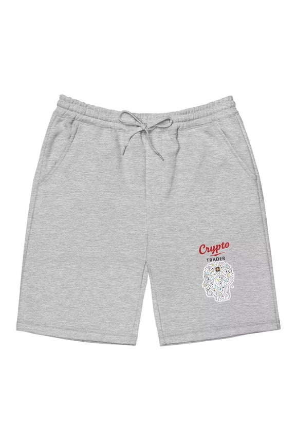 Crypto | Trader Head Fleece Shorts