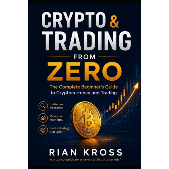 Crypto & Trading From Zero: The Complete Beginner's Guide to Cryptocurrency and Trading: Learn How to Buy Crypto, Read C, (Paperback)