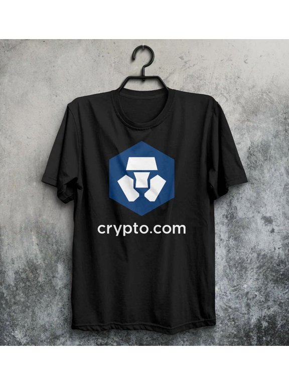 Cryptocom T-Shirt Altcoin Cryptocurrency Blockchain Crypto Com Mining Men Black, Unisex T-Shirt