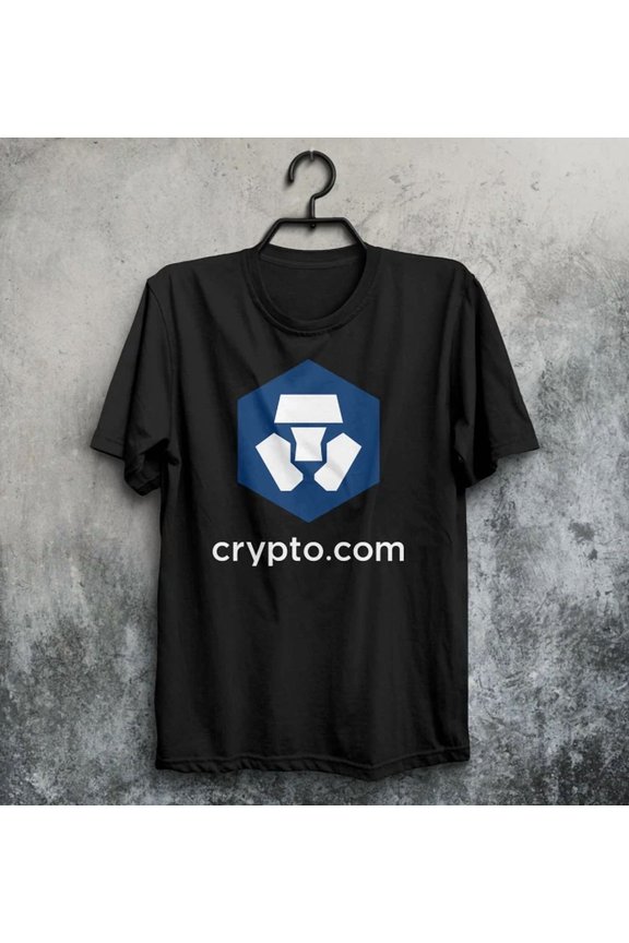 Cryptocom T-Shirt Altcoin Cryptocurrency Blockchain Crypto Com Mining Men Black, Unisex T-Shirt