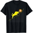 thumbnail image 1 of Cryptocurrency Bull Chart Blockchain Crypto Investor BTC T-Shirt, 1 of 4