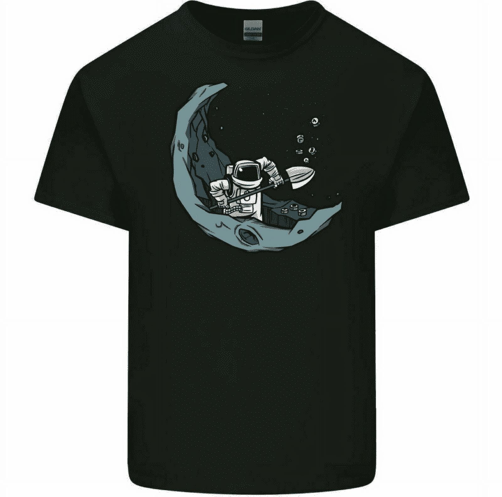 Cryptocurrency Mining the Moon Men's Funny T-Shirt Astronaut Space ...