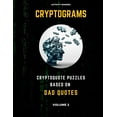 thumbnail image 1 of Cryptograms - Cryptoquote Puzzles Based on Dad Quotes - Volume 2: Activity Book For Adults - Perfect Gift for Puzzle Lovers (Paperback)(Large Print), 1 of 1
