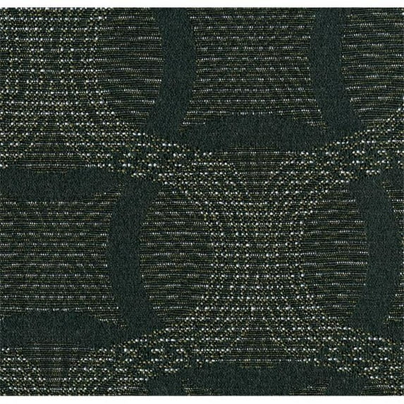 Crypton Ingrain 94 Contemporary Contract Woven Jacquard Fabric, Blackbird
