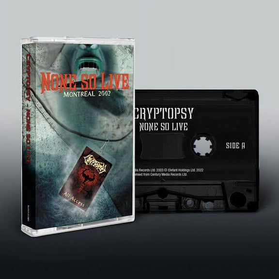 Cryptopsy - None So Live - Heavy Metal - Cassette