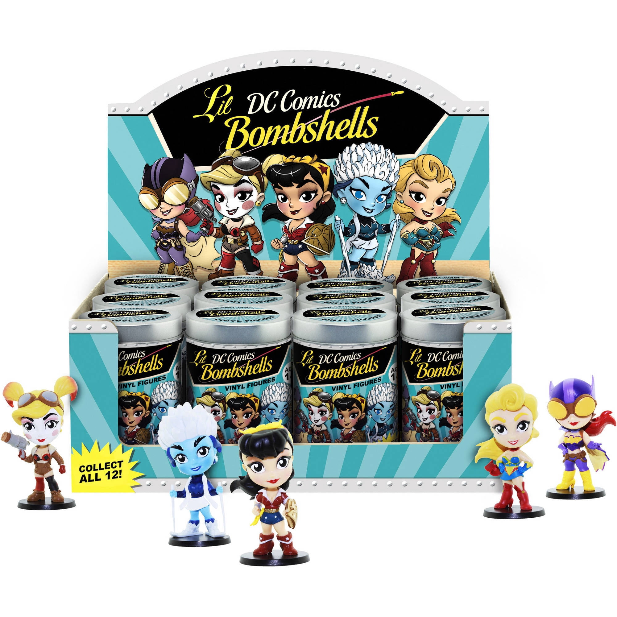 Cryptozoic DC Comics Lil Bombshells Series 2 Vinyl Blindbox 2.5" Individual Figure (Blindbox)