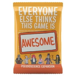 Cryptozoic Entertainment Everyone Else Thinks This Game Is Awesome Pseudoscience Expansion Board Game