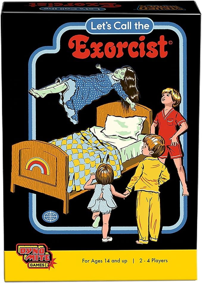 Cryptozoic Entertainment Let's Call The Exorcist: Steven Rhodes Games VOL. 2 - Dark Retro Social Deduction Game, Ages 14+, 4-8 Players, 20-45 Min (CZE29484) Cryptozoic Entertainment Let's Call The Exorcist: Steven Rhodes Games VOL. 2 - Dark Retro Social Deduction Game, Ages 14+, 4-8 Players, 20-45 Min (CZE29484)