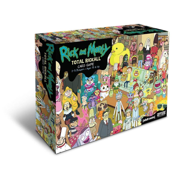 Cryptozoic Entertainment Rick & Morty Total Rickall Cooperative Card Game