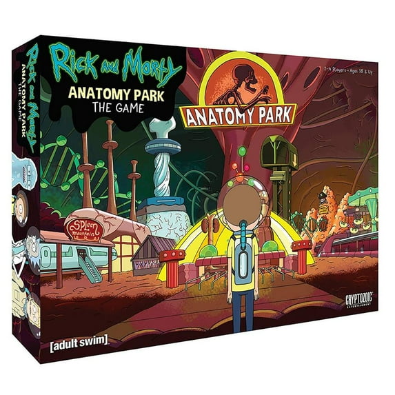 Cryptozoic Entertainment Rick and Morty Anatomy Park Competitive Tile-Placing Strategy Board Game
