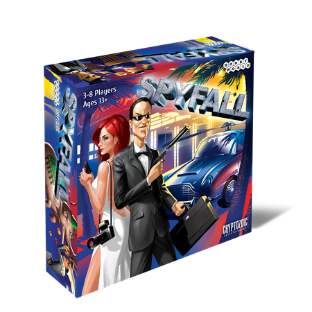Cryptozoic Spyfall Board Game