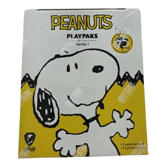 Cryptozoic Trading Cards - Peanuts (75 Years) Playpaks Series 1 - BOOSTER BOX [24 Packs]