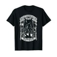 thumbnail image 1 of Cryptozoology Society Bigfoot Mothman Cryptid Loch Ness Black T-Shirt, 1 of 5