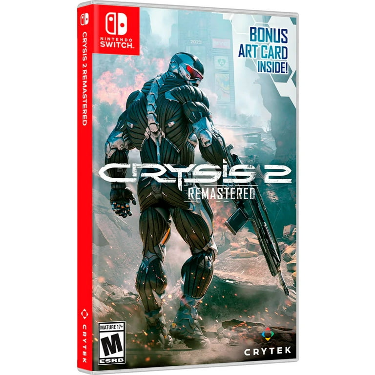 未開封 PCゲーム CRYsis2 LIMITED EDITION 英語版 LIMITED RUN CRYSIS 2 REMASTERED (Nintendo Switch) Bonus Art