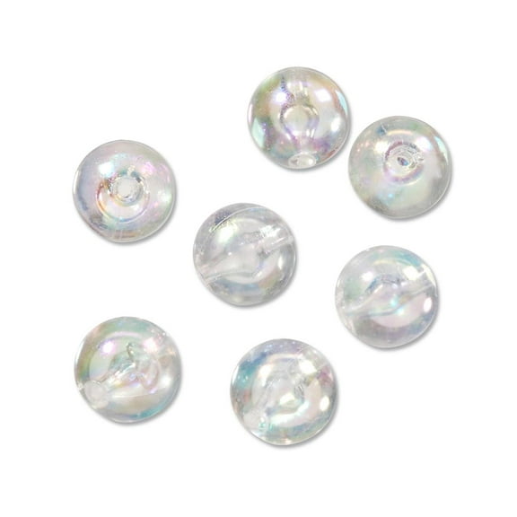 Crystal AB Beads: Round, 16mm