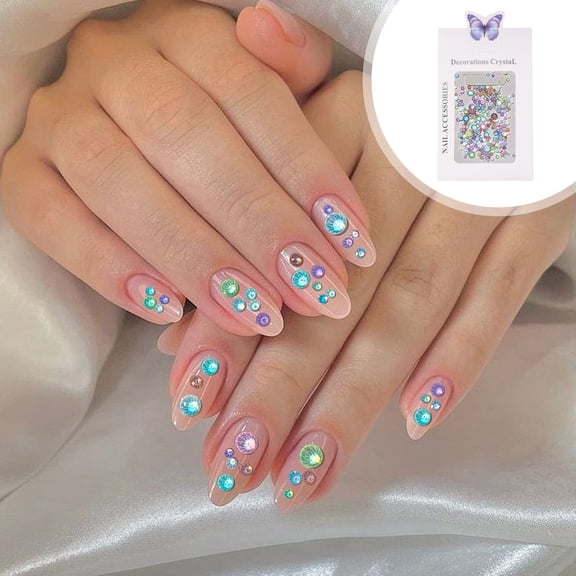 Crystal AB Flatback Resin Rhinestones Bulk Jelly Gems Flat Back Crystals Non Hotfix Wholesale Stones Diamonds for Crafts Tumblers Face Eye Makeup Nails Bling DIY Decoration