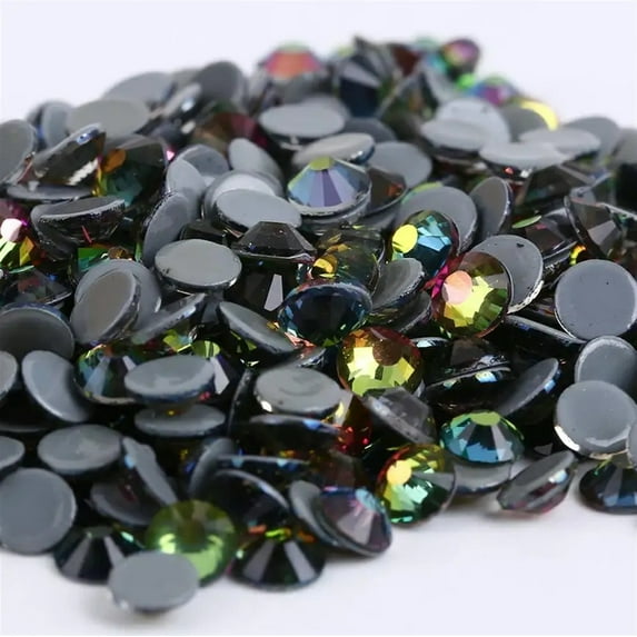 Crystal AB Hotfix Rhinestones Glass Hotfix Iron On Rhinestones For Nail Art Sewing Fabric Decoretion