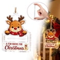 thumbnail image 1 of Crystal Acrylic Money Holder Ornament for Cash & Treat Storage, Festive Hanging Decoration , Creative Seasonal Holiday Gift(Deer), 1 of 7