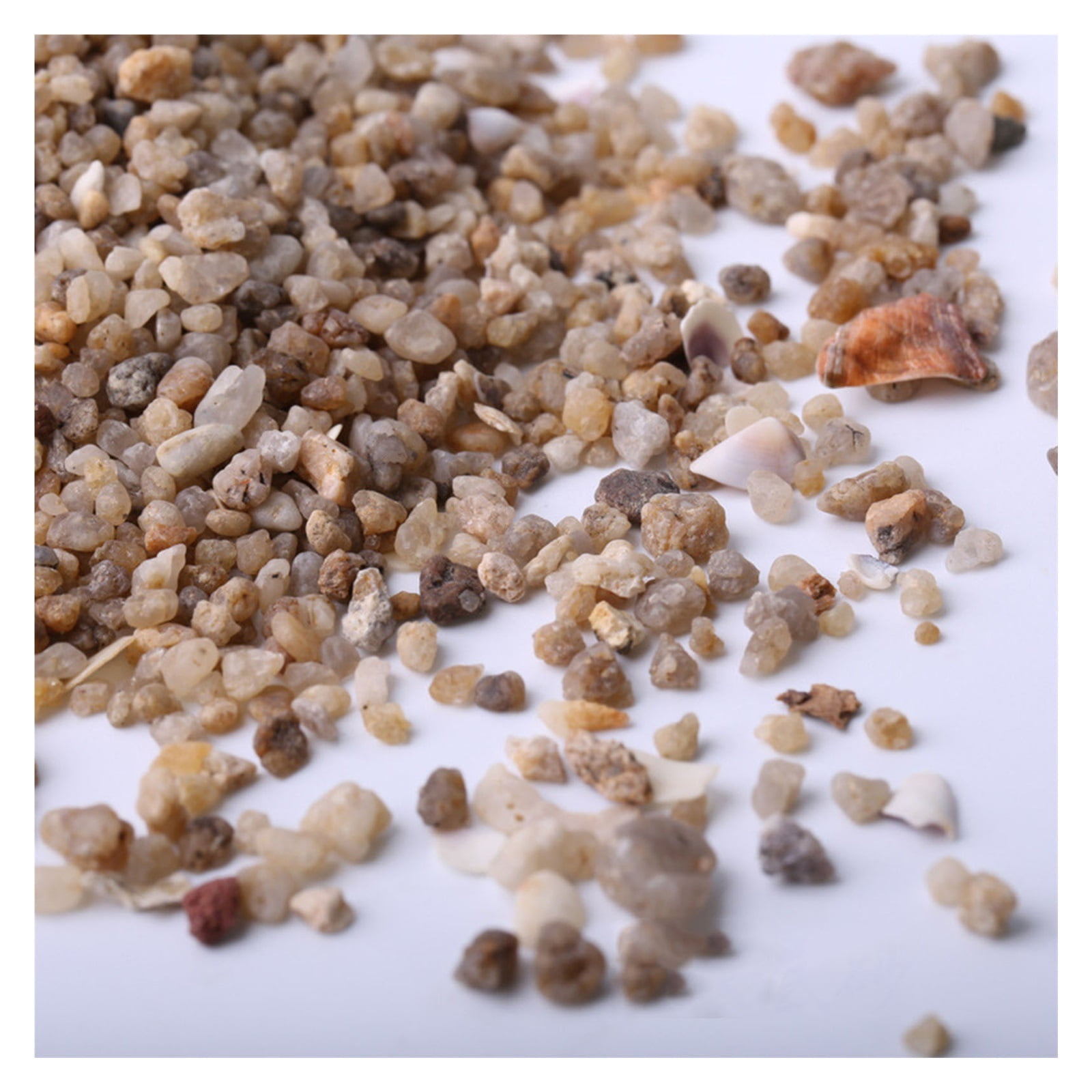 Crystal Agate Gravel, Decoration for Aquarium, 1000g Flowerpot Decorative Glass Stones, Sand for the Bottom of an Aquarium, for Aquarium, Flowerpot Landscaping