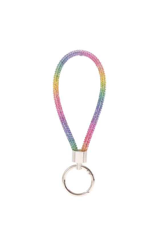 Crystal Anti-lost Rope Glitter Keychain Wrist Straps Cord Car Wallet Decorations Rhinestone Phone Lanyard