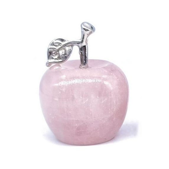 Crystal Apple Figurine Decoration, Multi-Color Options, 18x20mm, Ideal for Home Decor, Gift