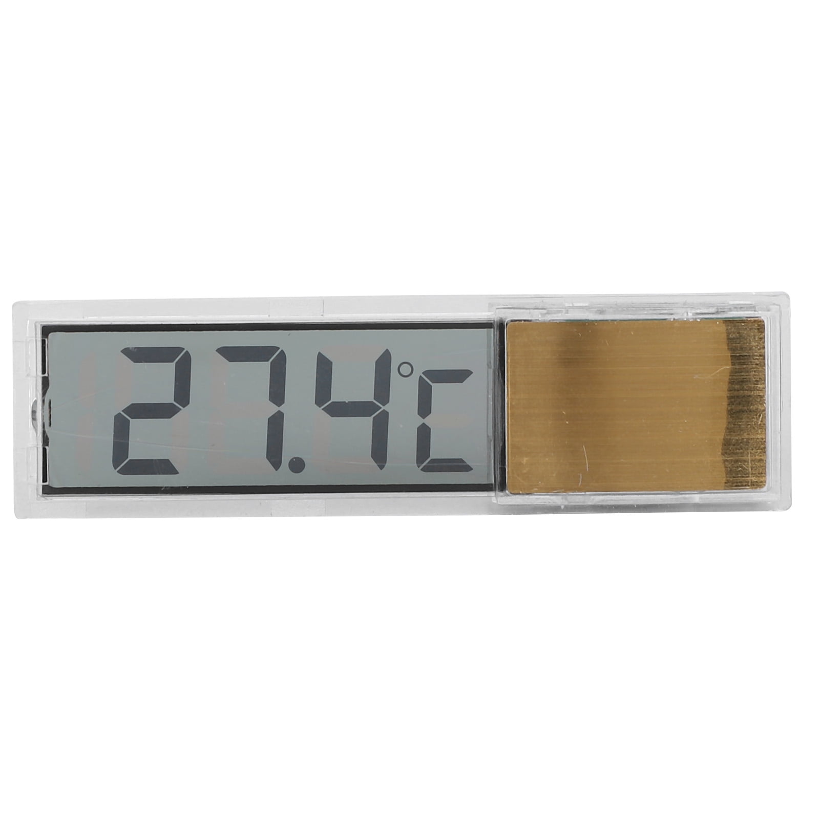 Crystal Aquarium Electronic Thermometer 3D LCD Fish Tank Temperature Gauge Sensor
