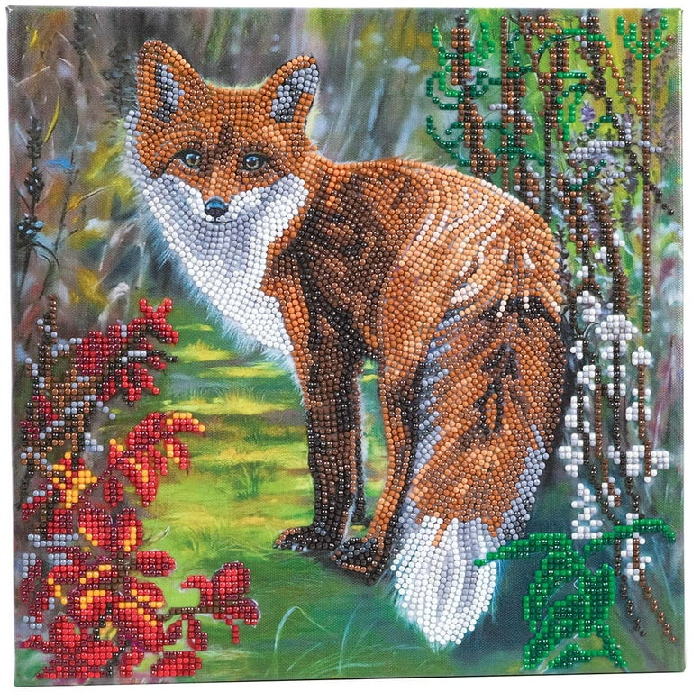 Crystal Art® Autumn Fox Diamond Painting