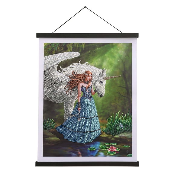Crystal Art Enchanted Pool Scroll Diamond Painting