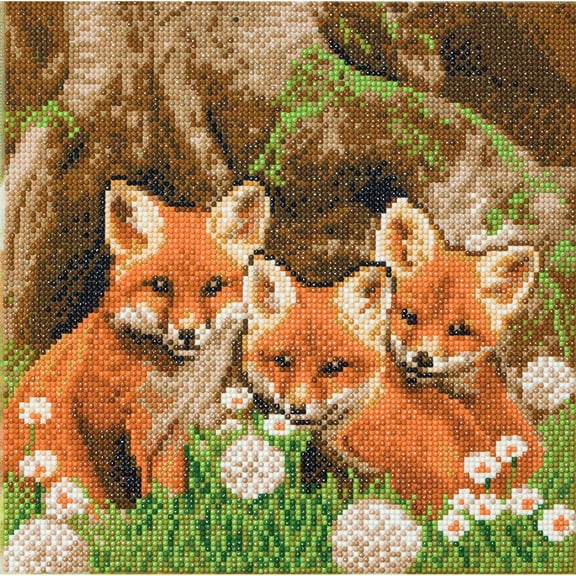 Crystal Art Foxes Diamond Painting