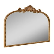 Crystal Art Gallery 24" x 34" Gold Traditional Arch Decor Mirror