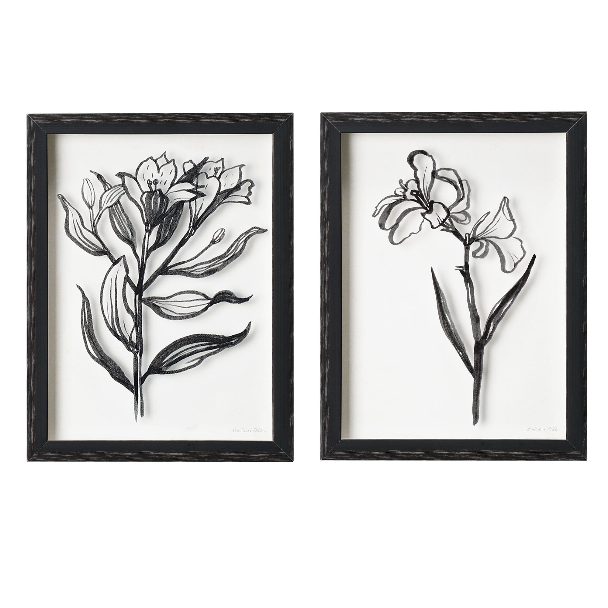 Crystal Art Gallery Flrl Sketch (Set of 2)
