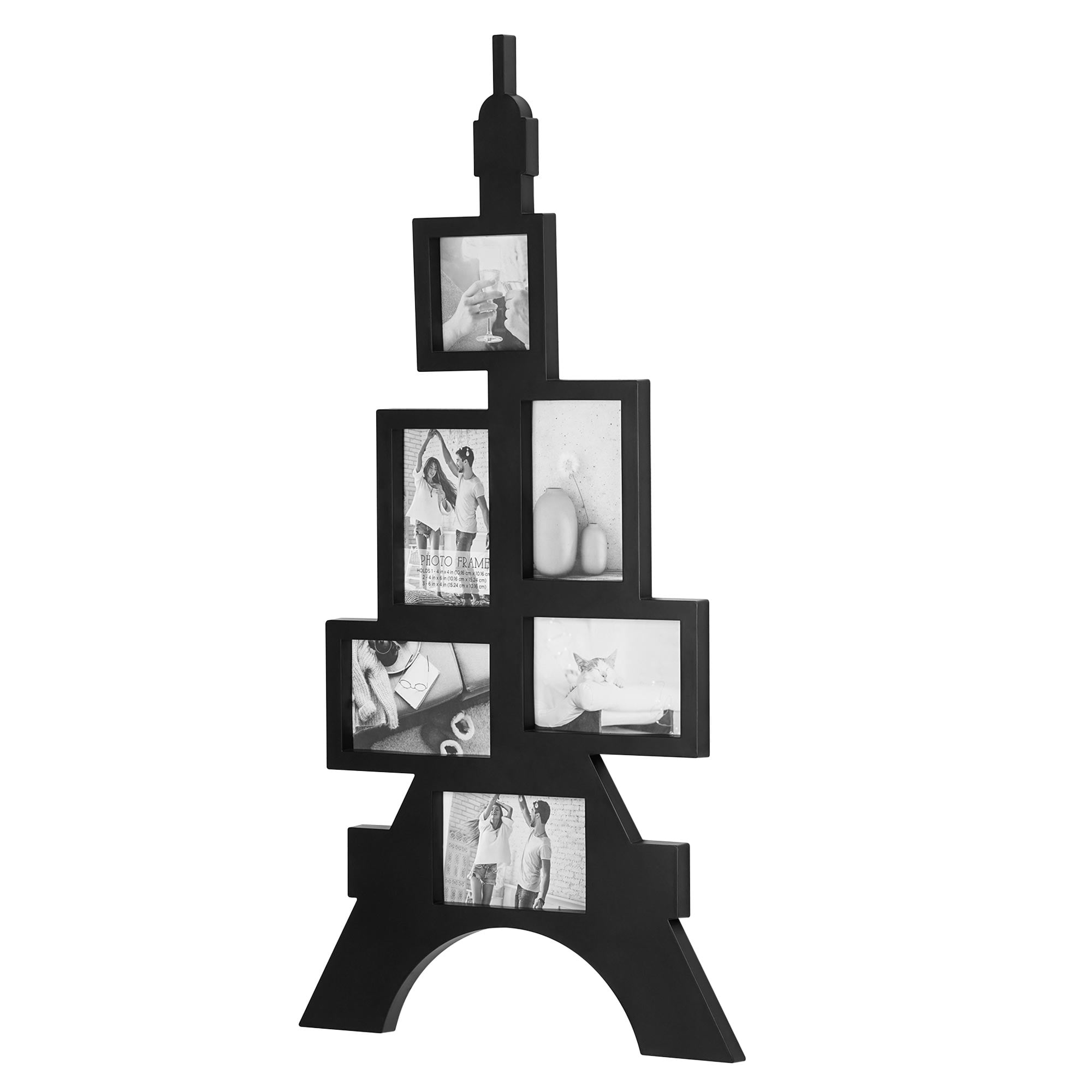 Crystal Art Gallery Tower Black Photo Collage Frame 15.75" x 31