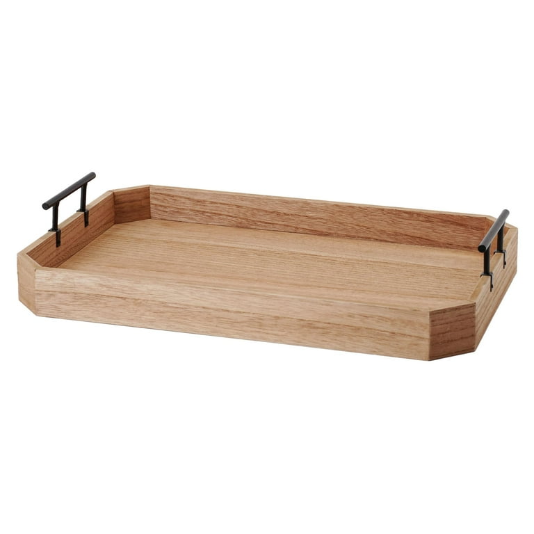 Sturdy Tea Tray with Iron Handles Sturdy Tea Tray with Iron Handles