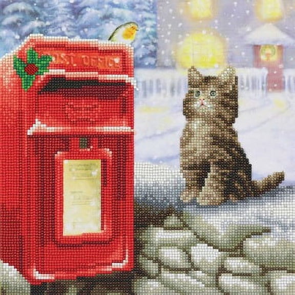 Crystal Art Postman Cat Diamond Painting