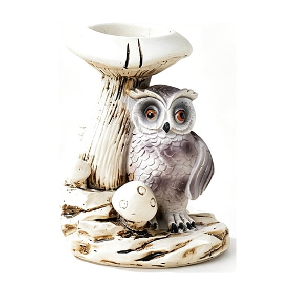 Crystal Ball Base Resin Roman Owl Crystal Ball Bottom Ball Support For Halloween Decoration And Display
